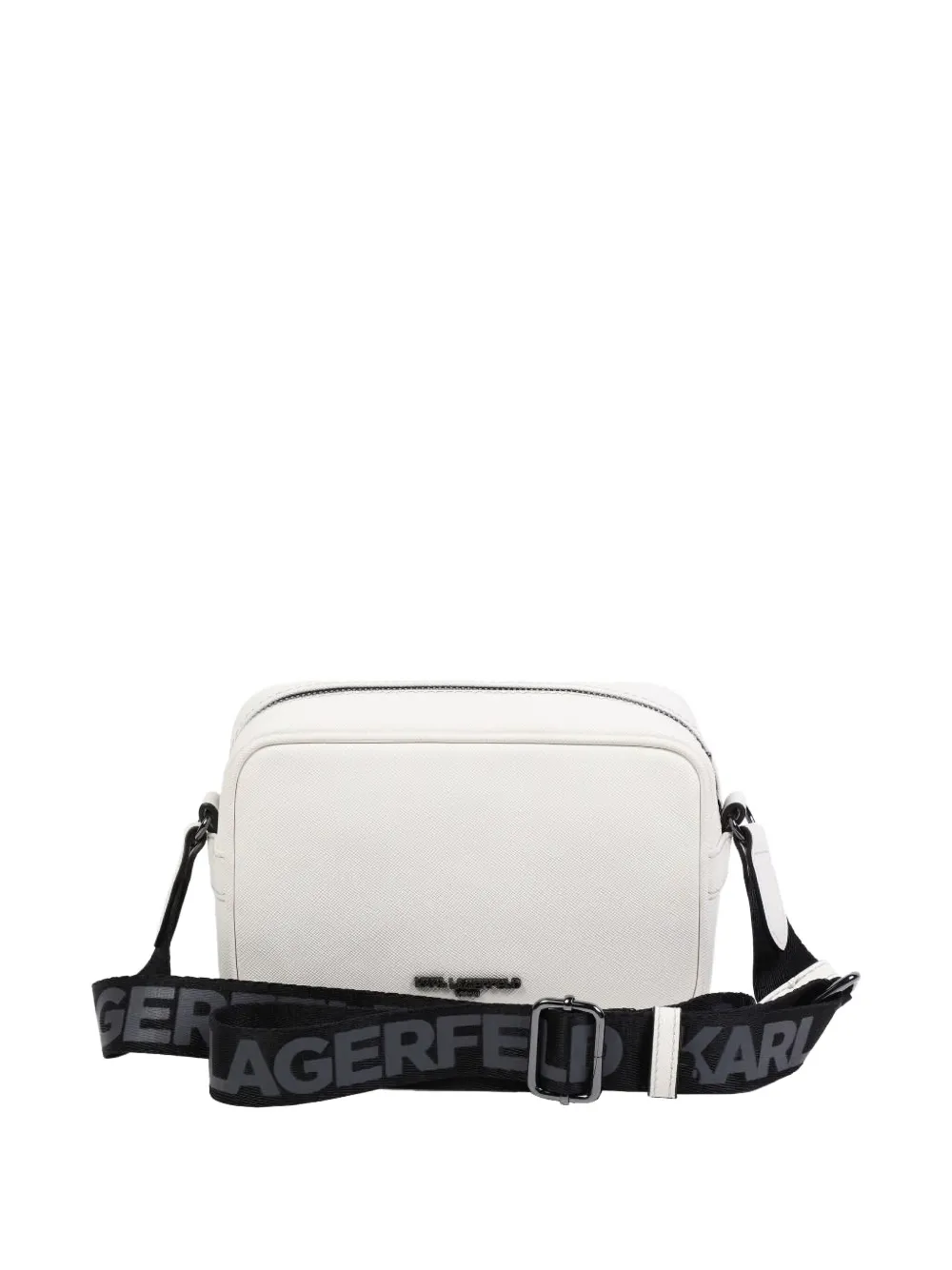Karl Lagerfeld Kids Crossbodytas met applicatie Wit
