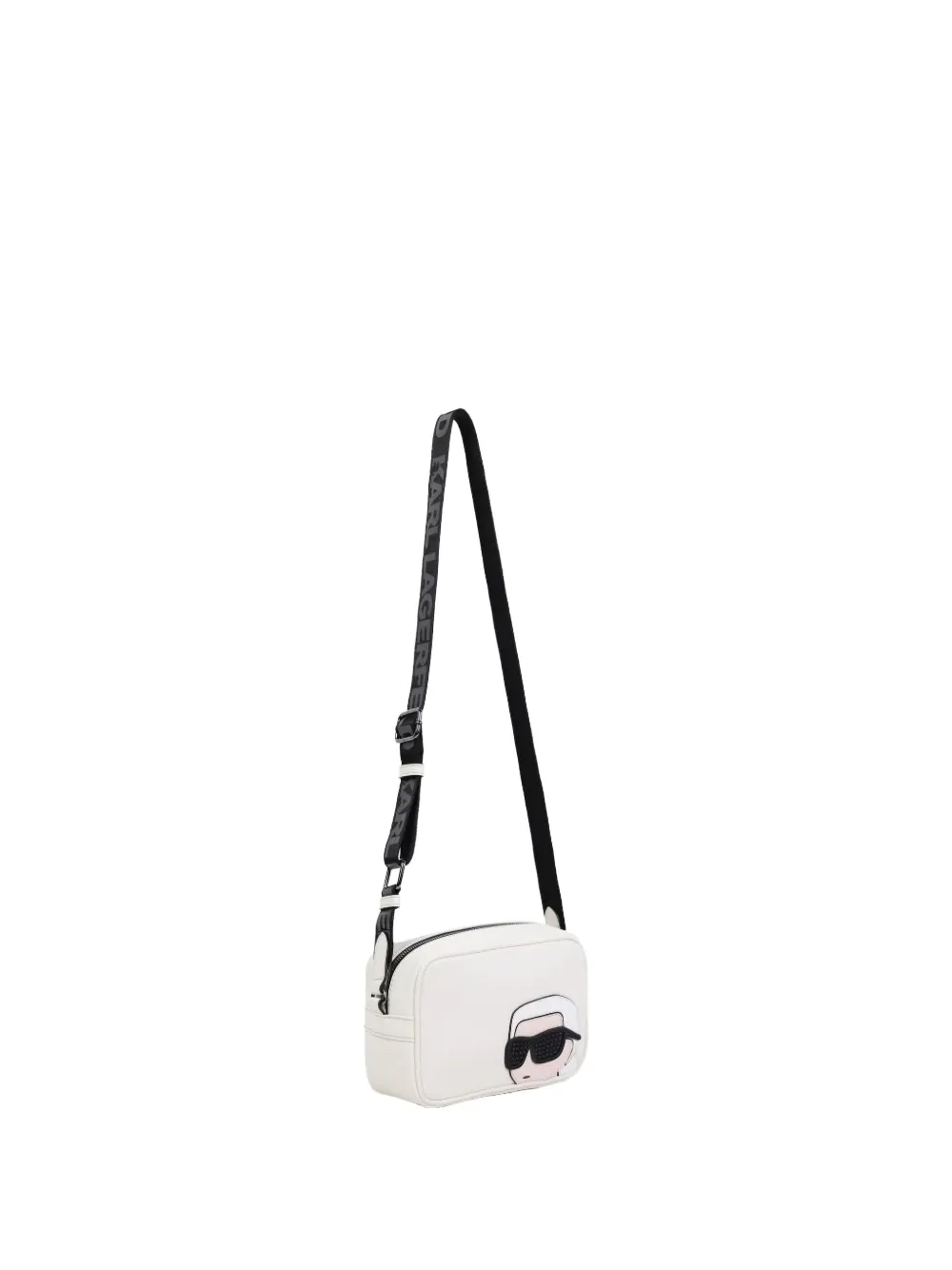Karl Lagerfeld Kids Crossbodytas met applicatie Wit