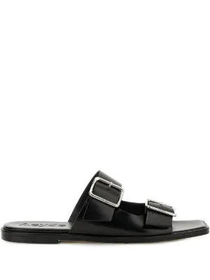 サンダル・ミュール Bibi Slides - Aeyde - Butter - Leather Sandals – Aeyde