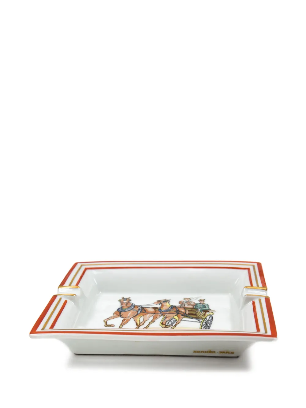 Hermès Pre-Owned 1980s carriage Horse ashtray | Men | Image 2