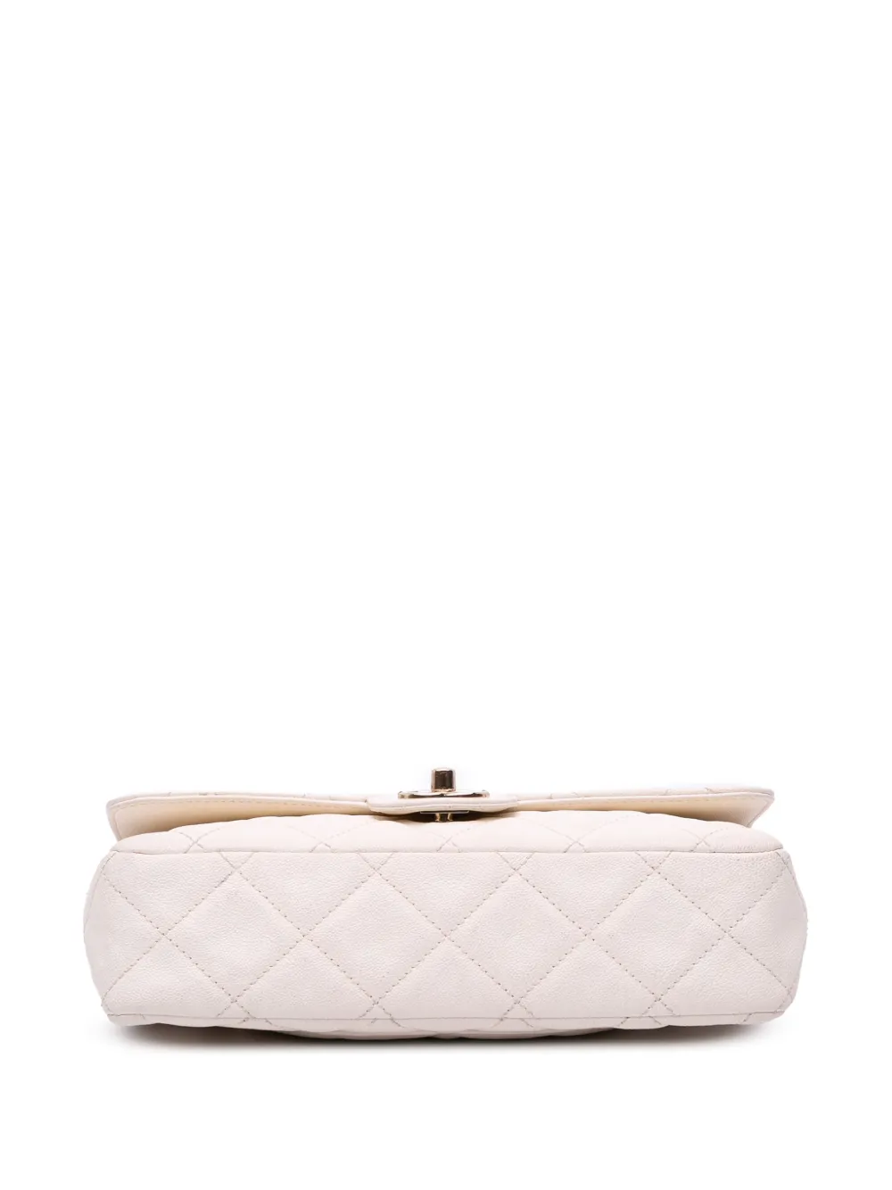Pre-owned Chanel 2020 Medium Cc Quilted Caviar Buckle Strap Messenger Bag Shoulder Bag