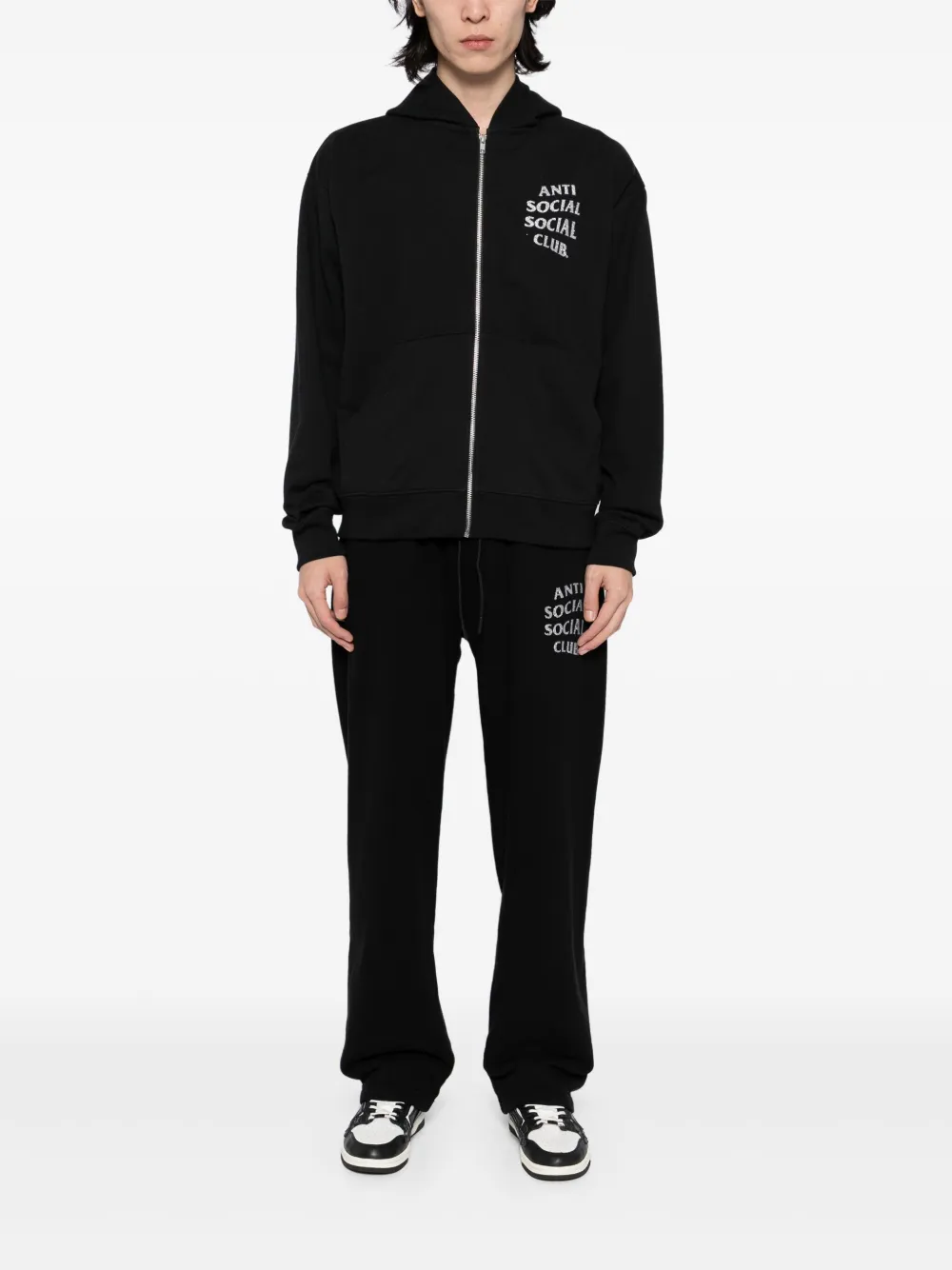 Anti Social Social Club Mind Games Glitters hoodie - Zwart
