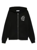 Anti Social Social Club mind games glitter hoodie - Black