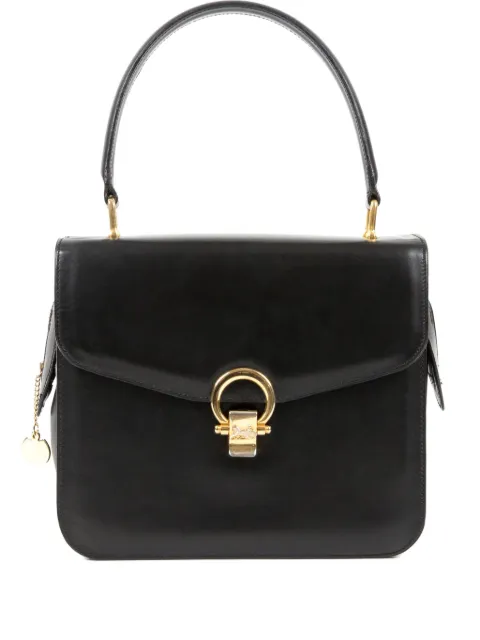Céline Pre-Owned bolsa de mano con hebilla del logo 1990