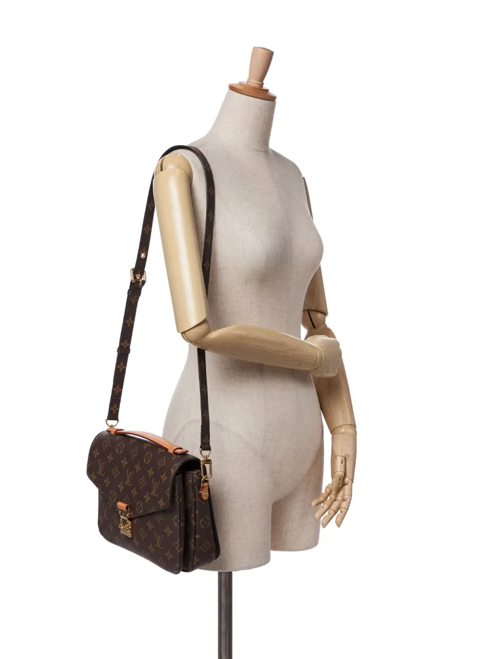 Louis Vuitton Pre-Owned 2021-2024 Monogram Pochette Metis satchel | Pre-Owned | Image 2
