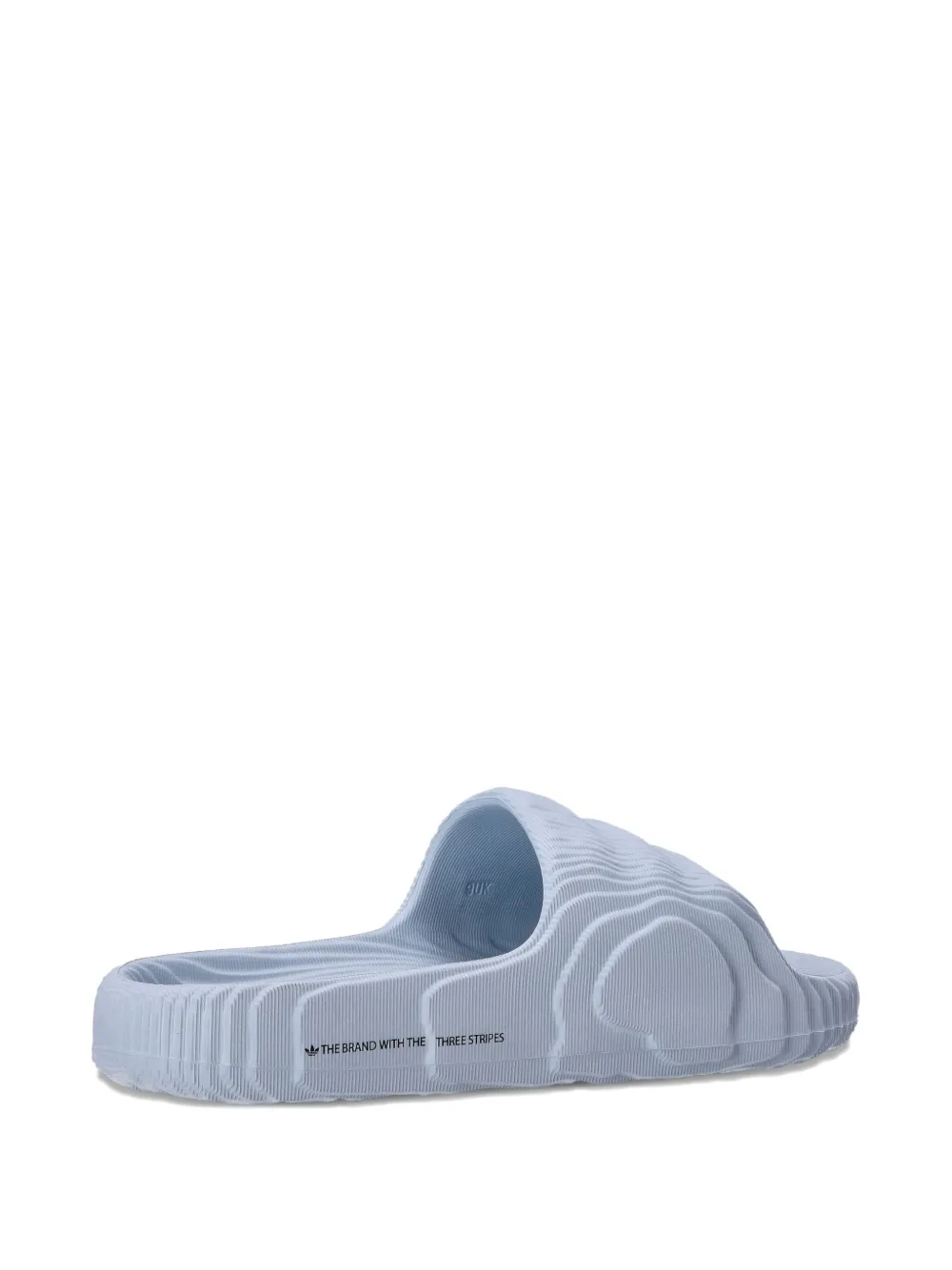 adidas Adilette 22 textured open-toe slides Blue
