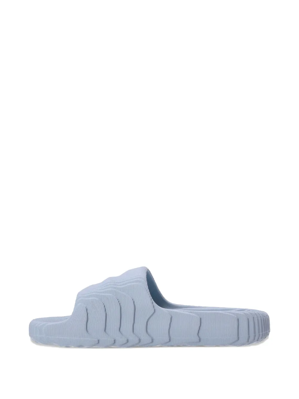adidas Adilette 22 textured open-toe slides Blue