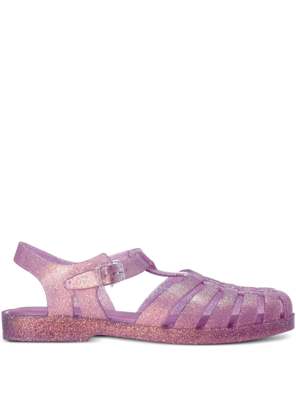 Melissa Possession glitter strappy sandals Pink