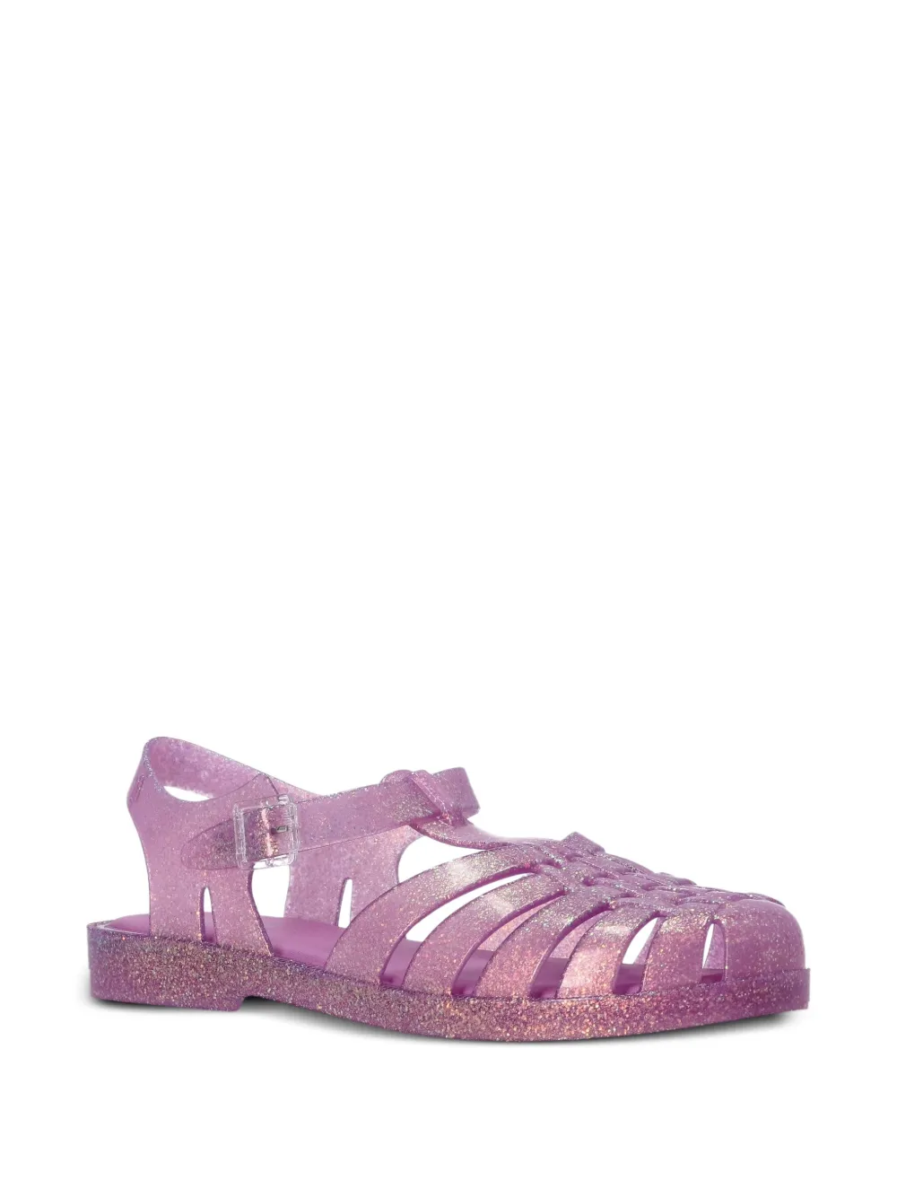 Melissa Possession glitter strappy sandals Pink