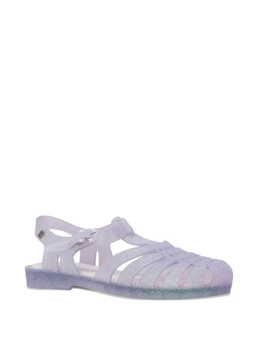 Melissa Possession glitter-embellished flat sandals Pink