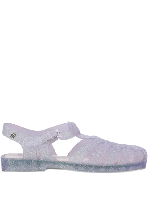 Melissa Possession glitter-embellished flat sandals