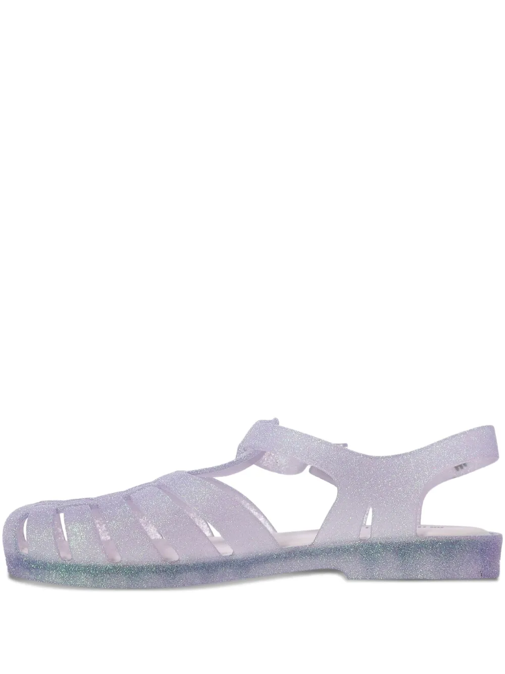 Melissa Possession glitter-embellished flat sandals Pink