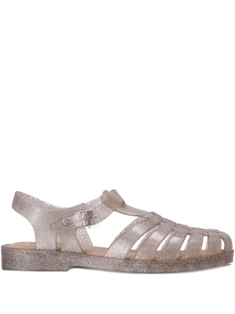 Melissa Possession glittered sandals Neutrals