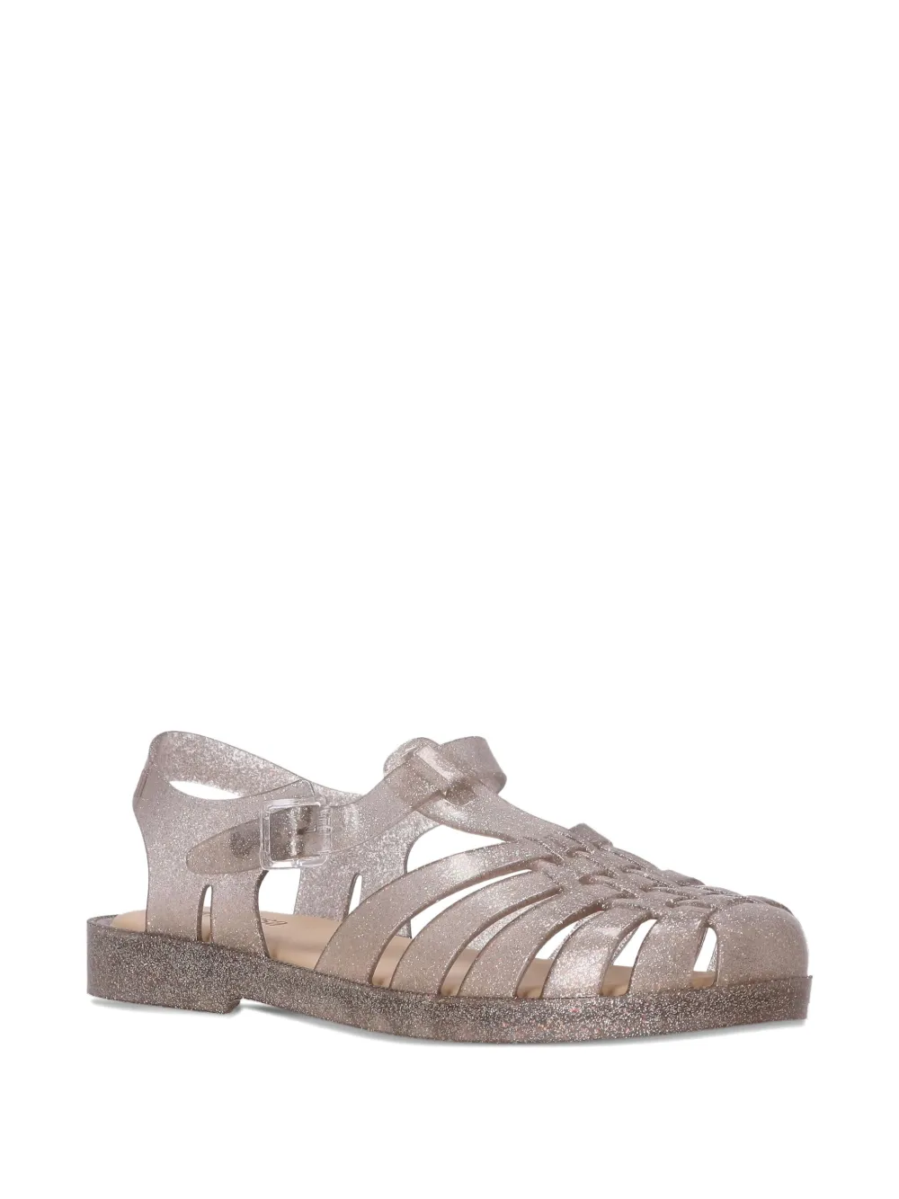 Melissa Possession glittered sandals Neutrals