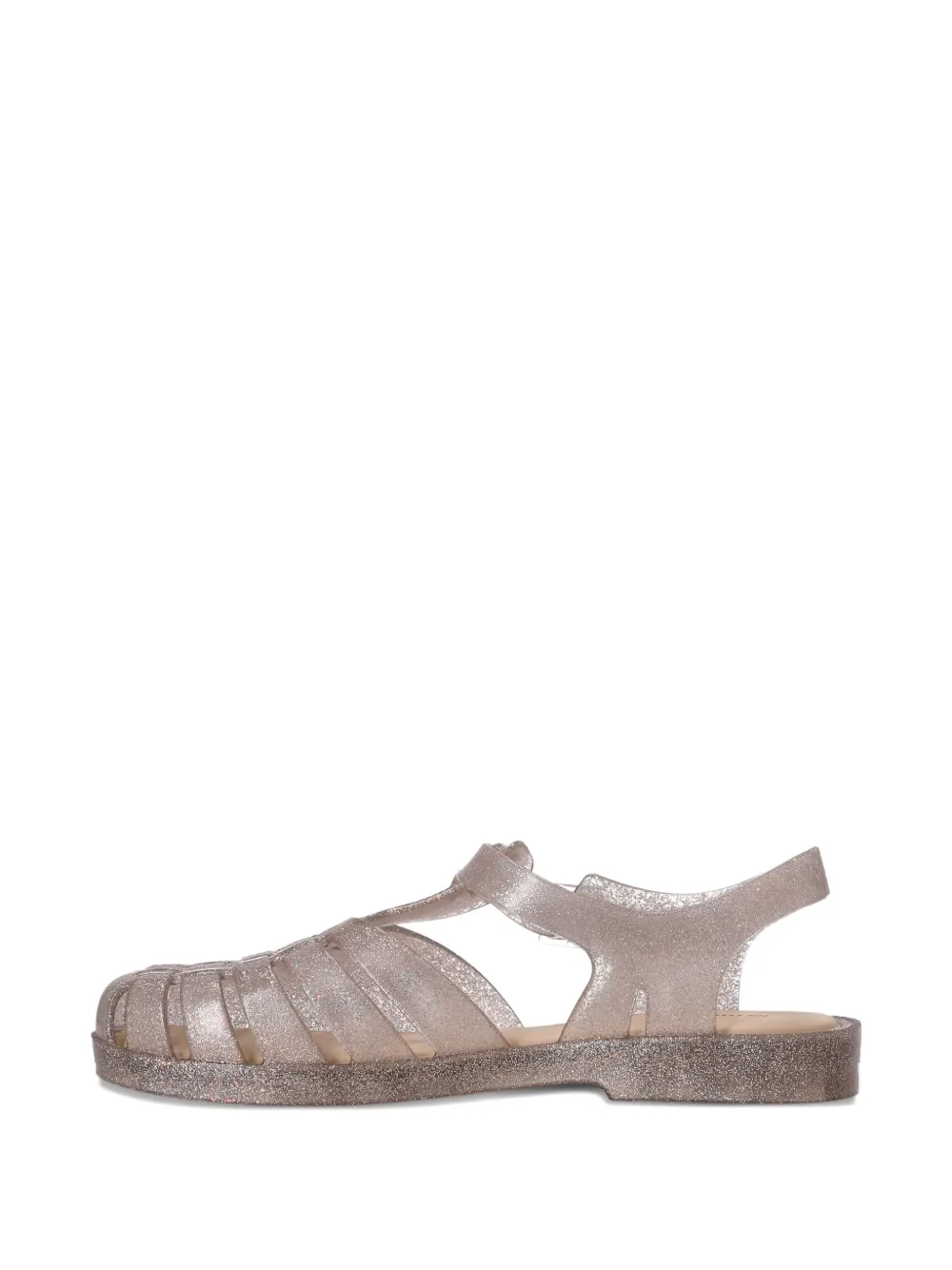 Melissa Possession glittered sandals Neutrals
