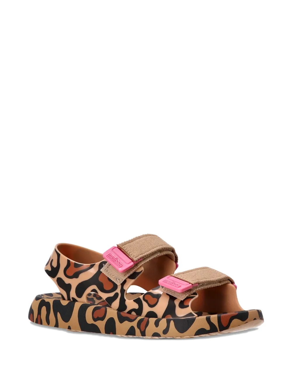 Melissa Mix Ad leopard-print flat sandals | Flat Sandals | Image 2