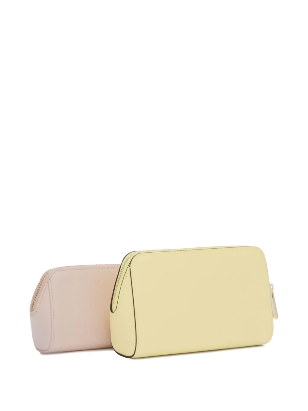 Furla Camelia Zip-top Make Up Bag In Yellow