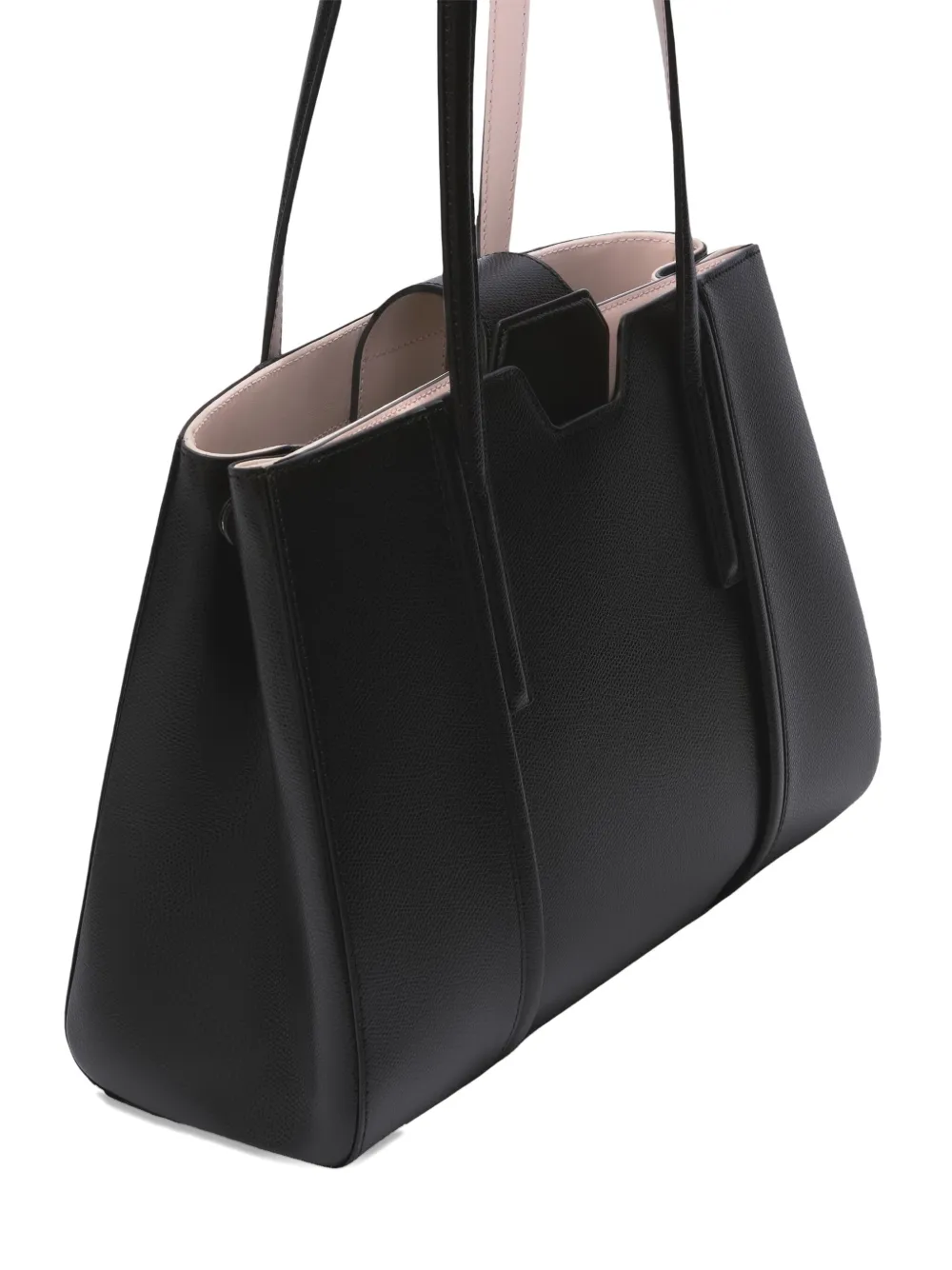 Furla Leren shopper Zwart