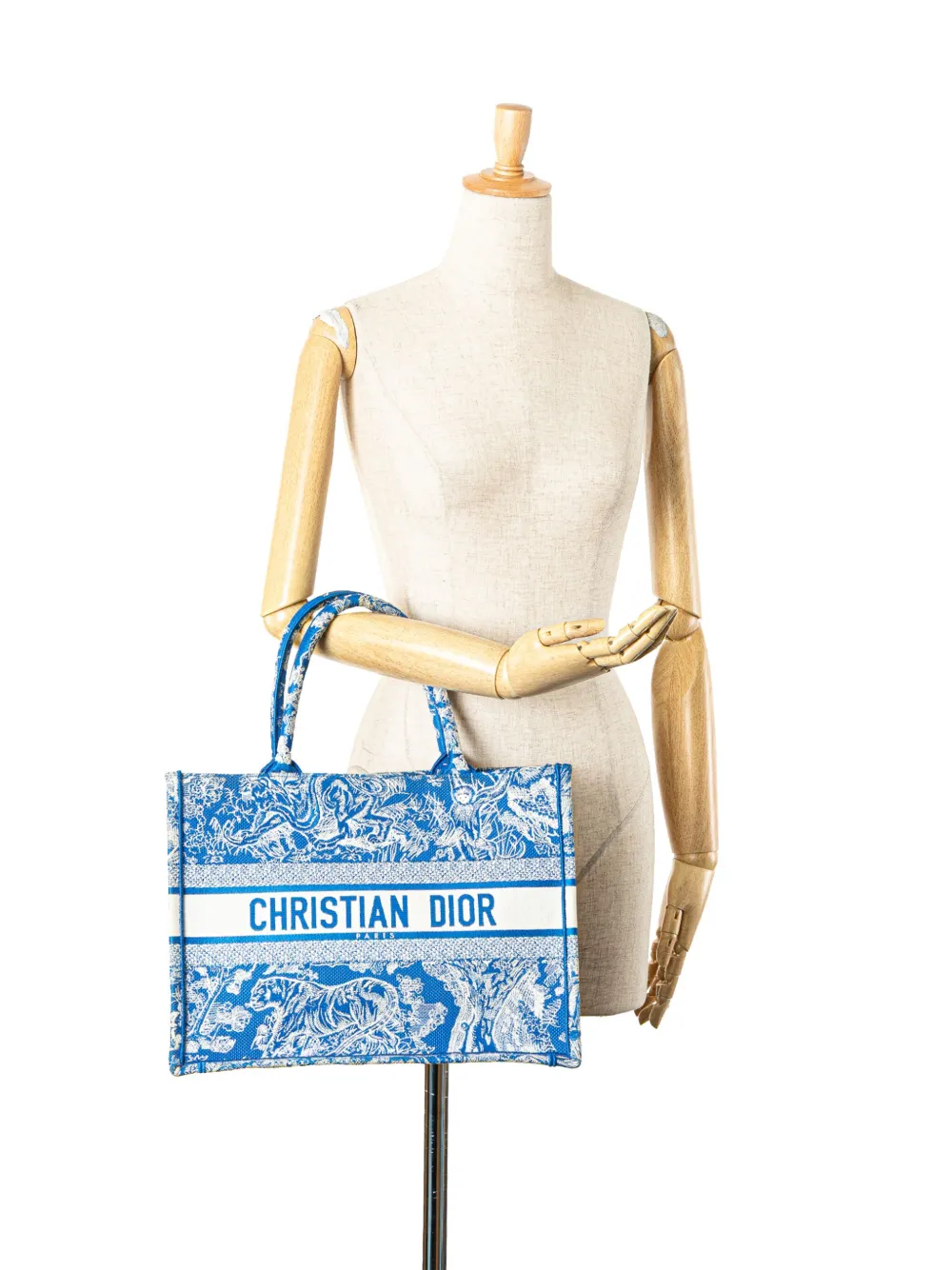 Christian Dior Pre-Owned sac à main Dioriviera Toile de Jouy Book médium en toile brodée (2022) | Pre-owned | Image 2