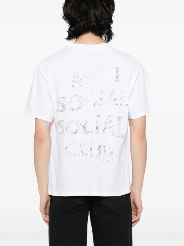 ★ ANTI SOCIAL SOCIAL CLUB★ Mind Games Rhinestone Tee Whit Anti Social Social Club Mind Games Rhinestone t-shirt