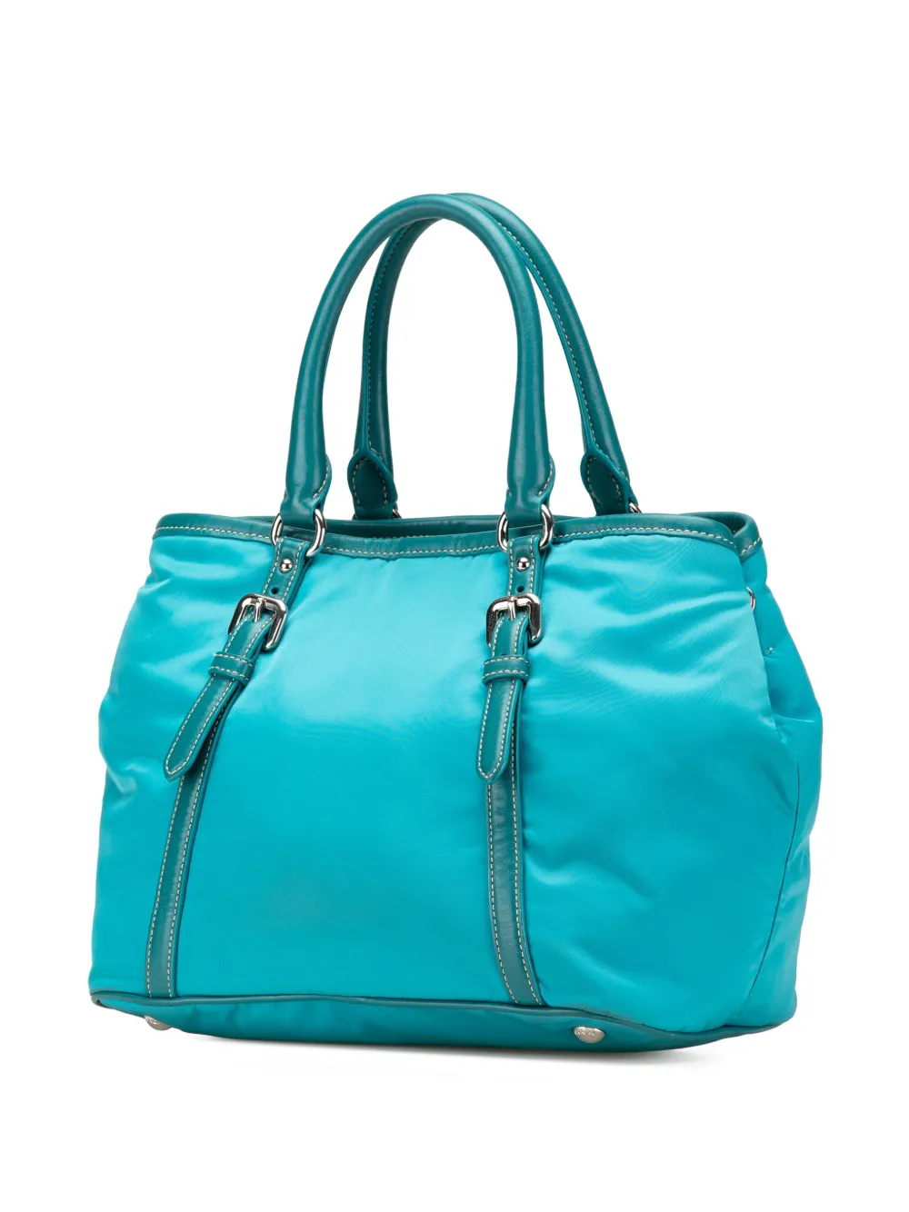 Pre-owned Prada 2010-2024 Tessuto Satchel