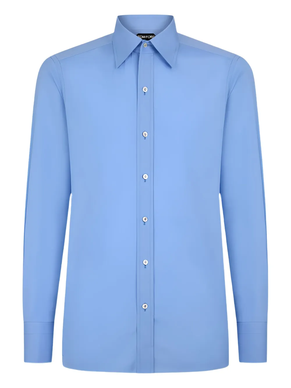 TOM FORD camisa de popelina | azul | Image 1