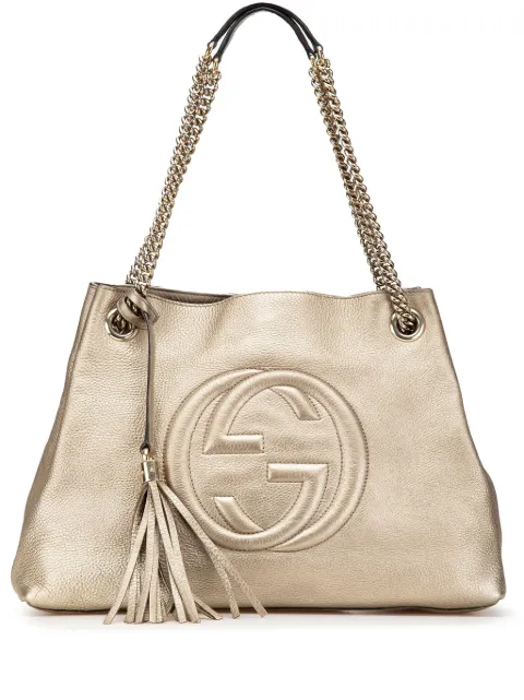 Gucci Pre-Owned 2000-2015 Medium Leather Soho Chain tote bag