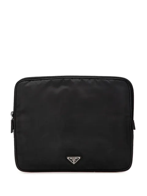 Prada Pre-Owned 2013-2024 Tessuto Laptop Case clutch bag
