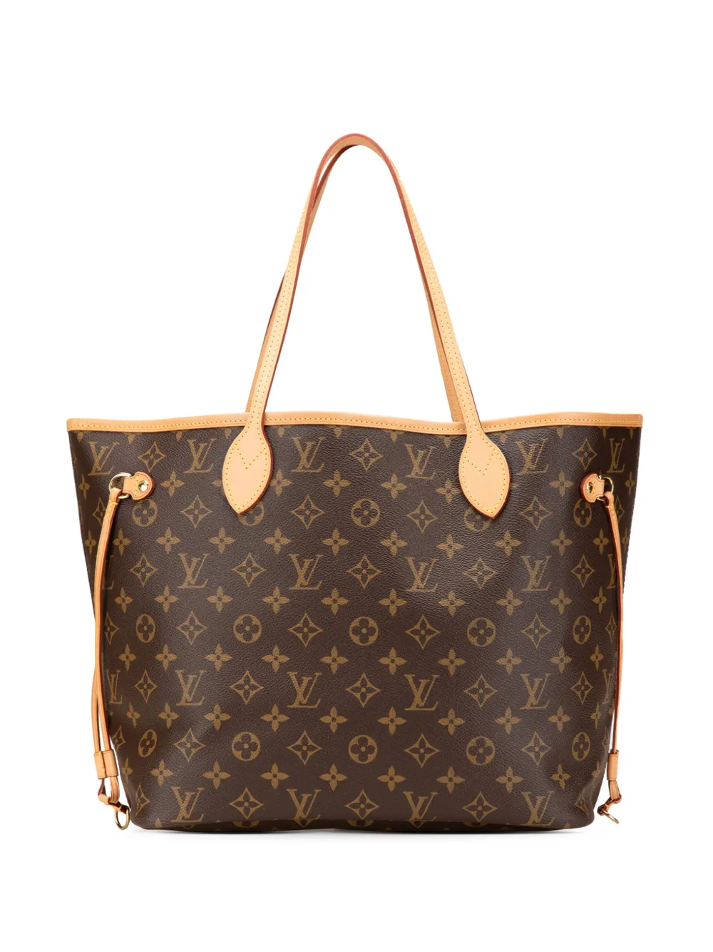 Louis Vuitton Pre-Owned 2017 Monogram Neverfull MM tote bag - ブラウン Louis Vuitton Pre-Owned 2017 Monogram Neverfull MM tote bag - ブラウン