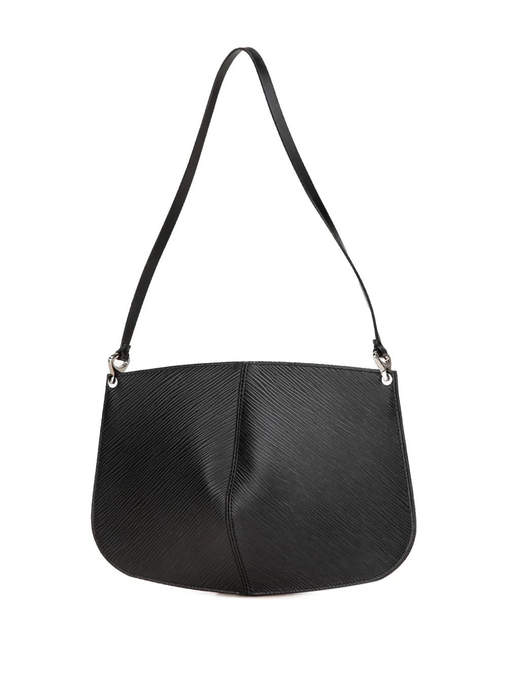 Pre-owned Louis Vuitton 2002 Epi Demi Lune Pochette Shoulder Bag
