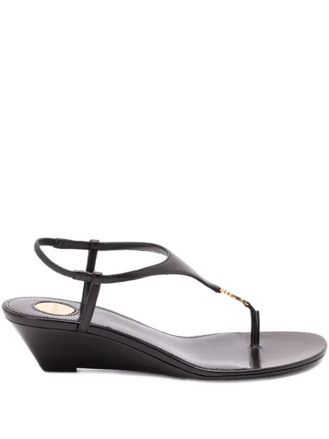 Saint Laurent leather sandals