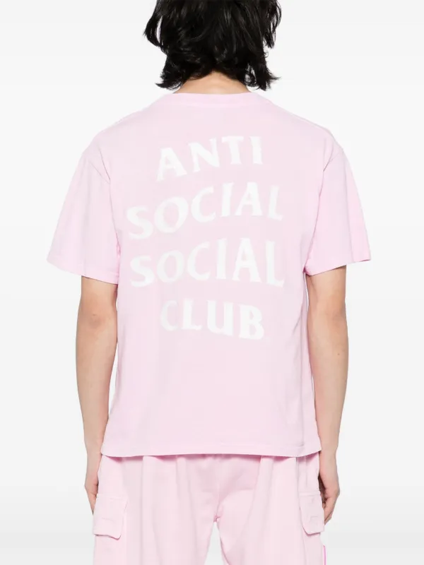 Anti Social Social Club Mind Games Weathered T-shirt | Pink