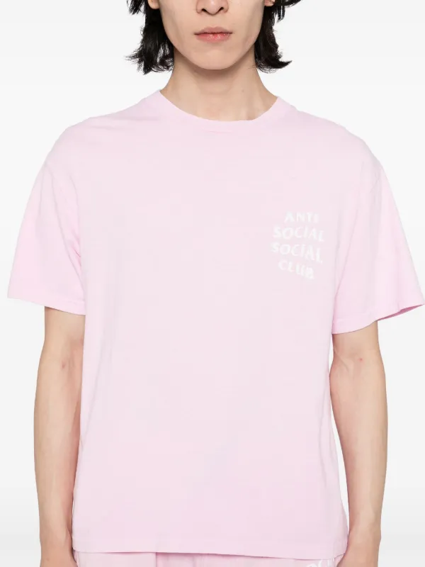 Anti Social Social Club Mind Games Weathered T-shirt | Pink