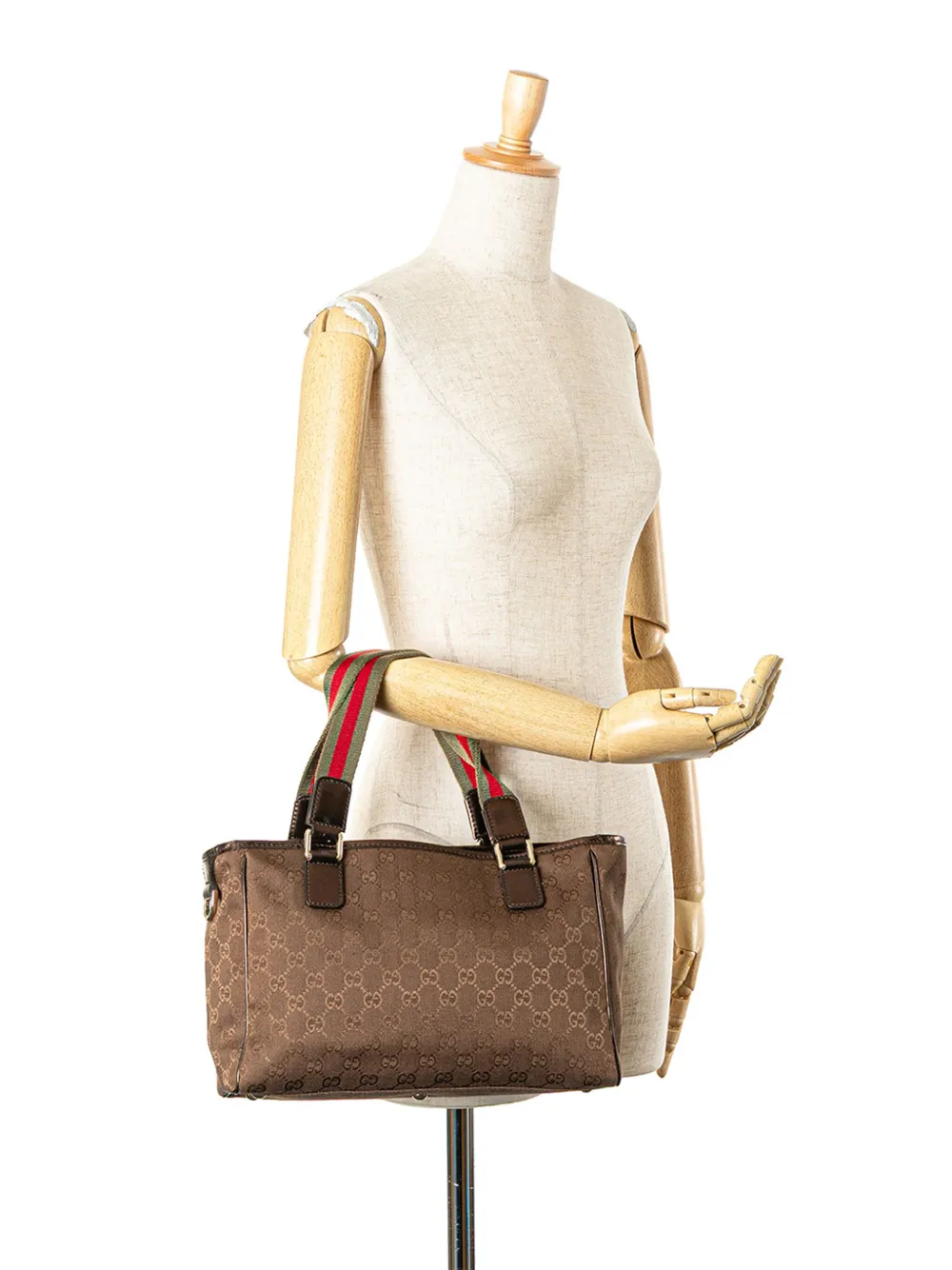 Gucci Pre-Owned 2000-2015 GG Canvas Web tote bag | Bolsas | Image 2