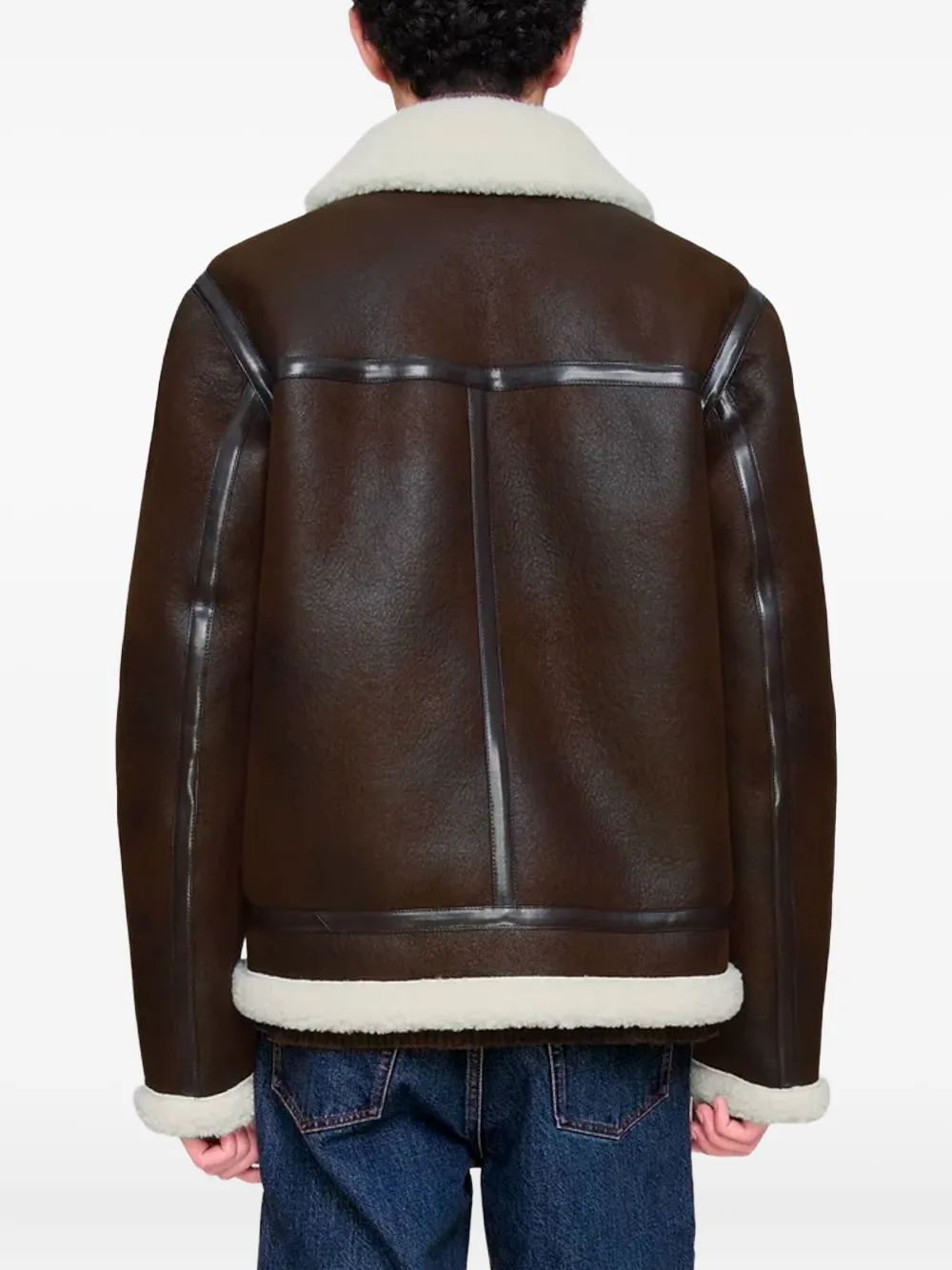 Apc Long Sleeves Jacket In Brown