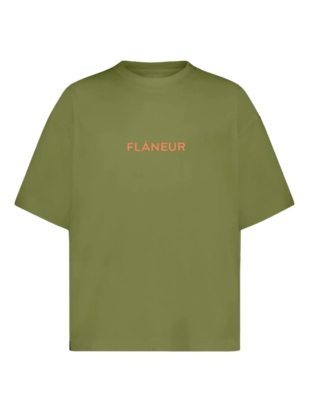 FLÂNEUR playera con logo estampado | verde | Image 1