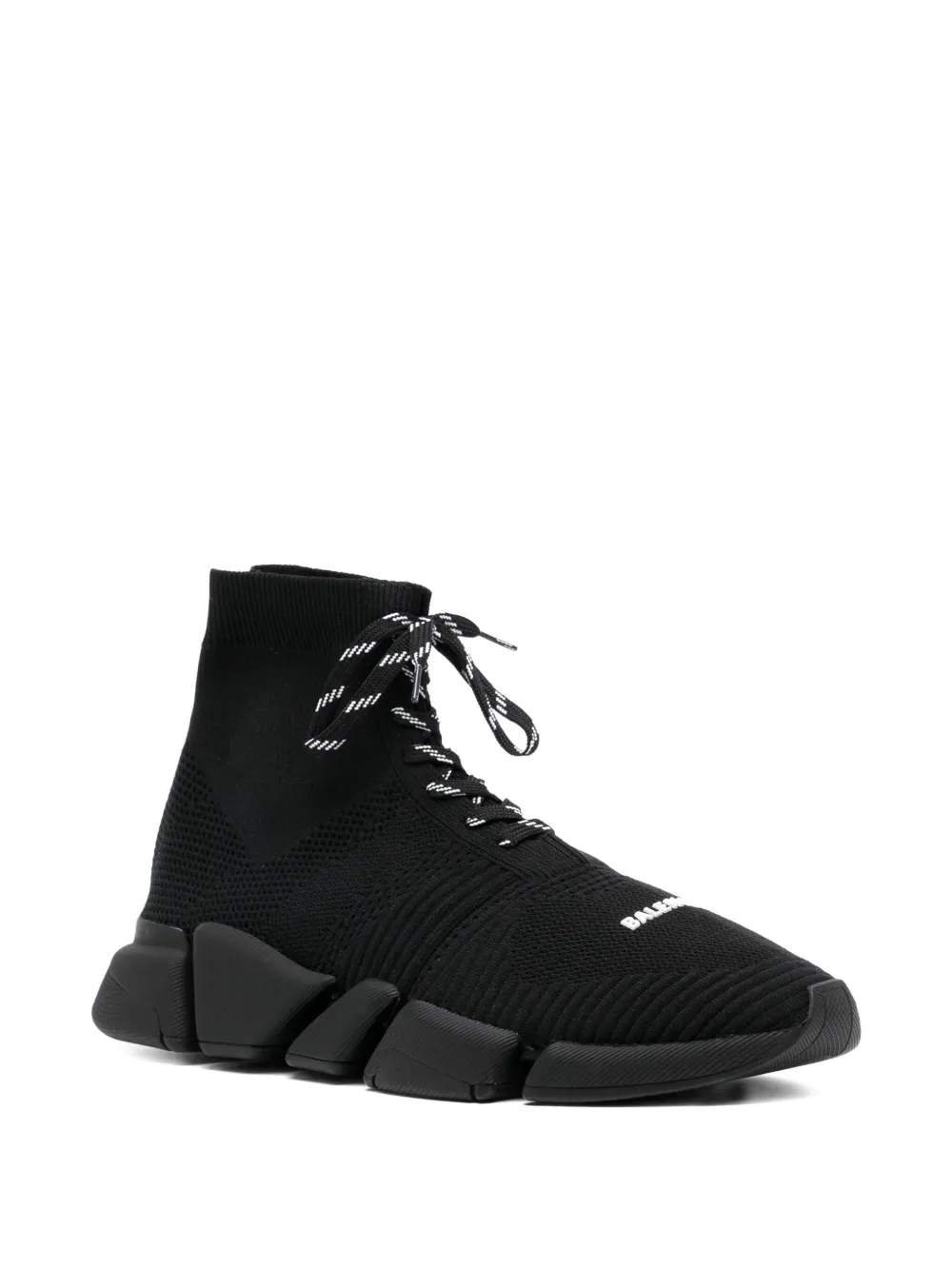 Balenciaga logo-print sneakers Black