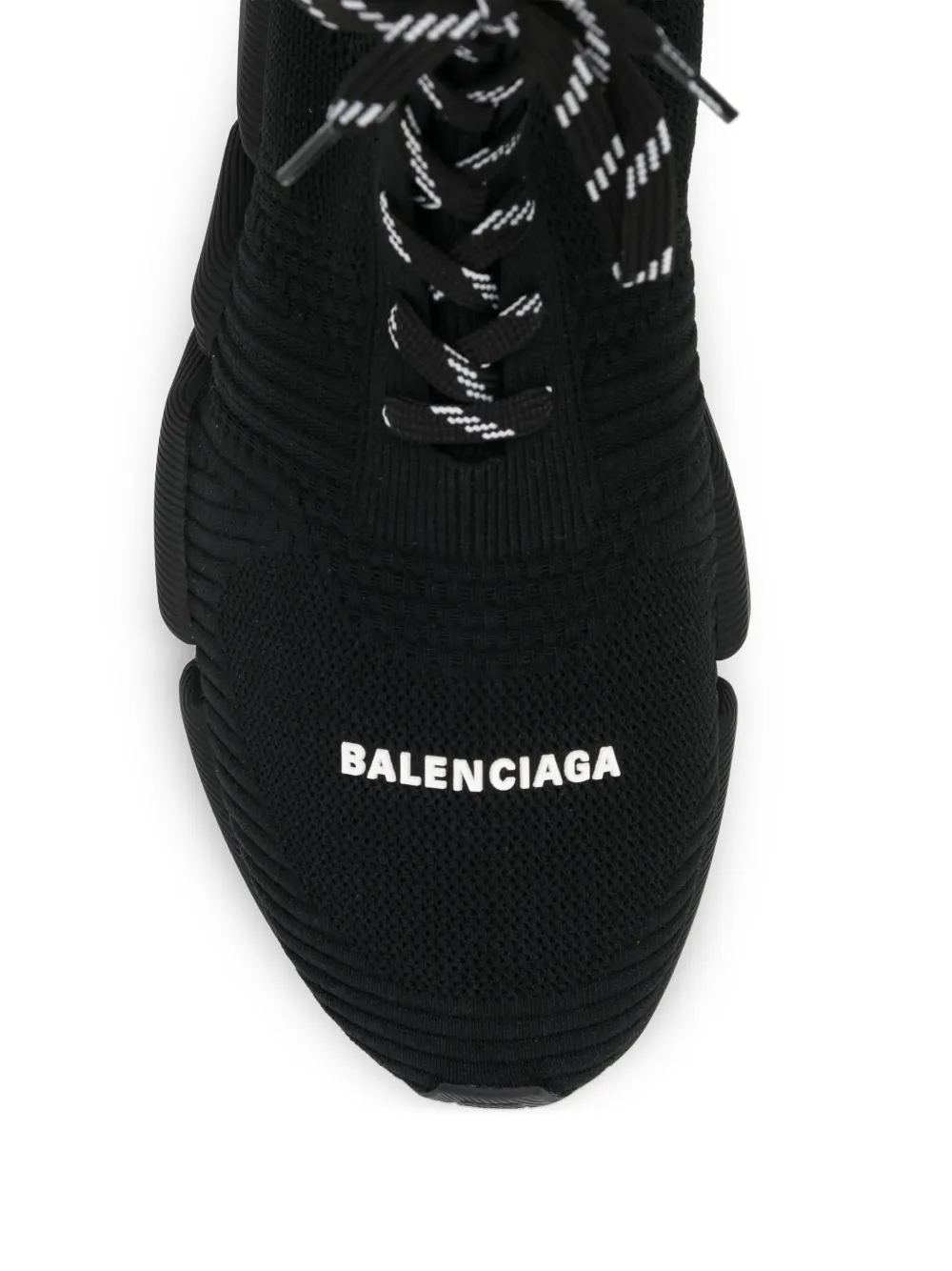 Balenciaga logo-print sneakers Black