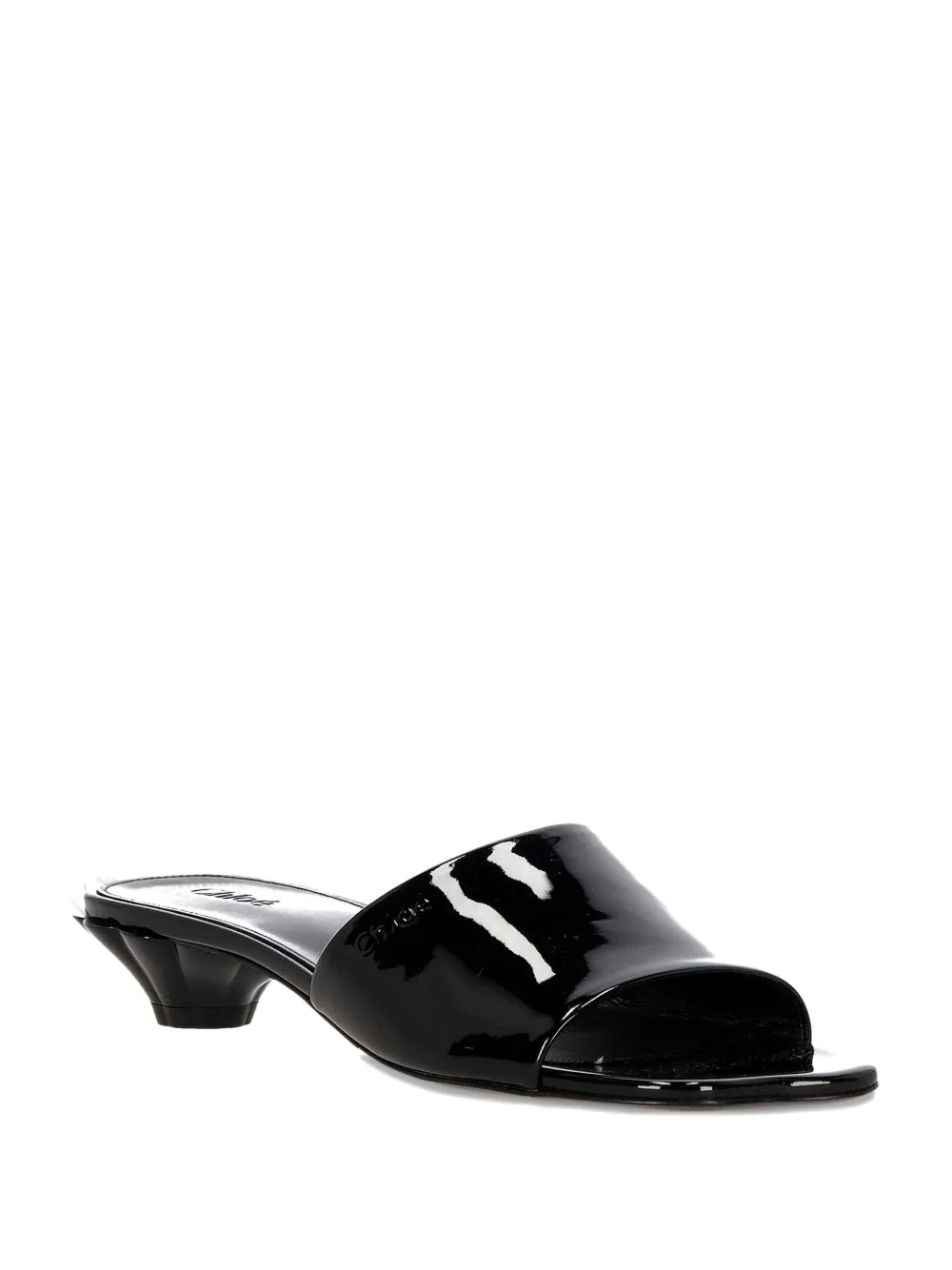 Chloé leather mules - Zwart