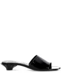 Chloé leather mules - Black