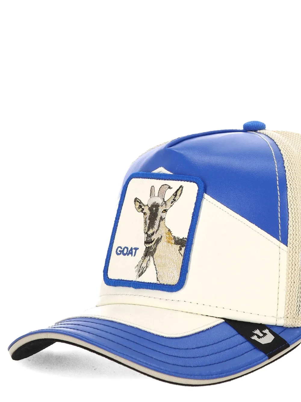 GOORIN BROS patch-detail cap - Blauw