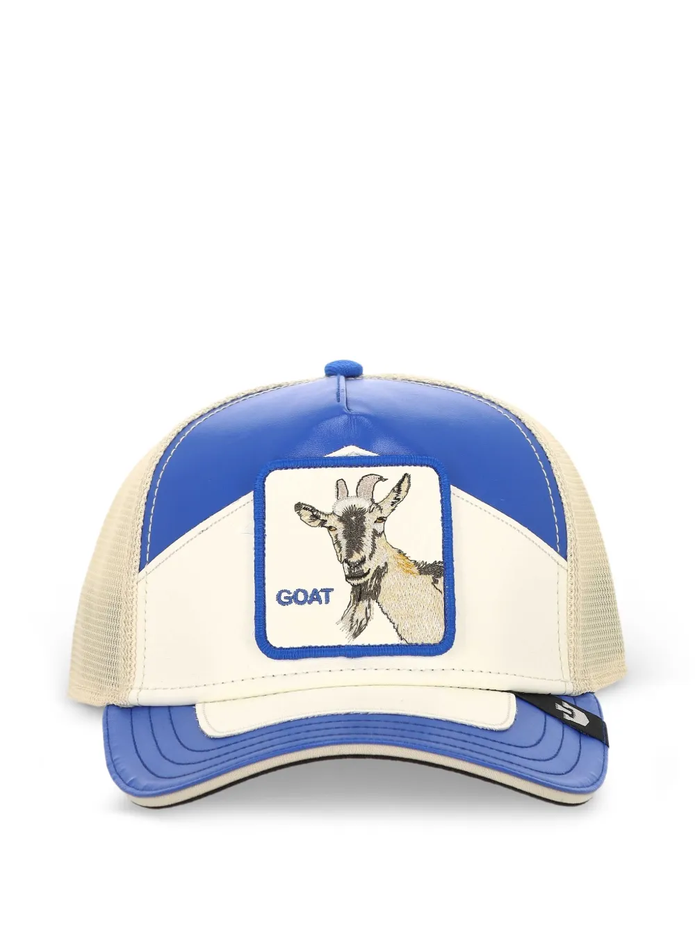 GOORIN BROS Pet met patchdetail Blauw