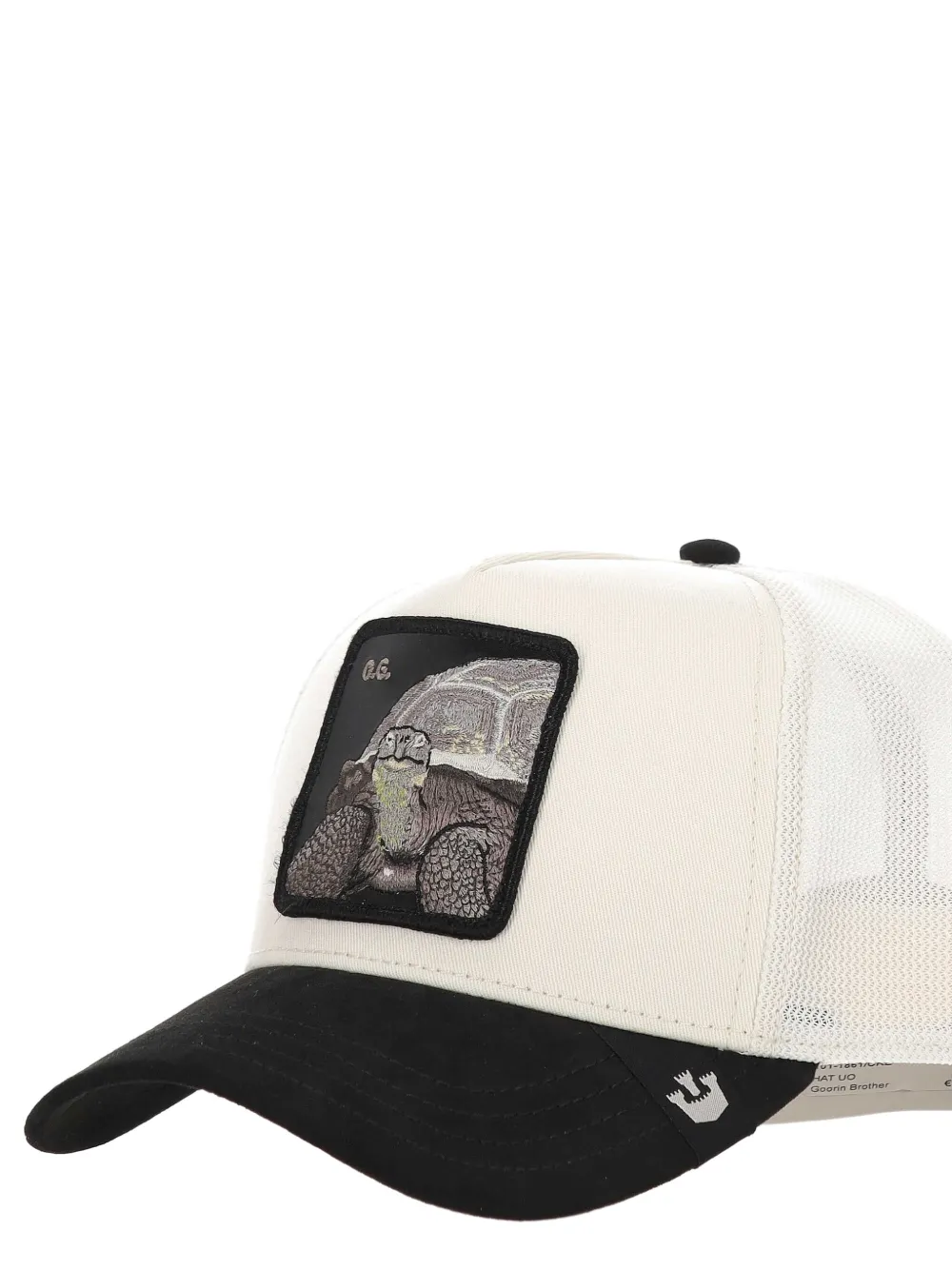 GOORIN BROS Pet met patchdetail - Wit