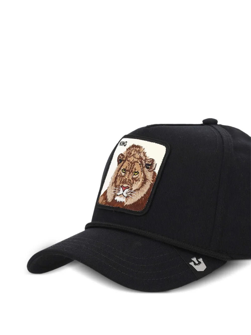 GOORIN BROS Pet met patchdetail - Zwart