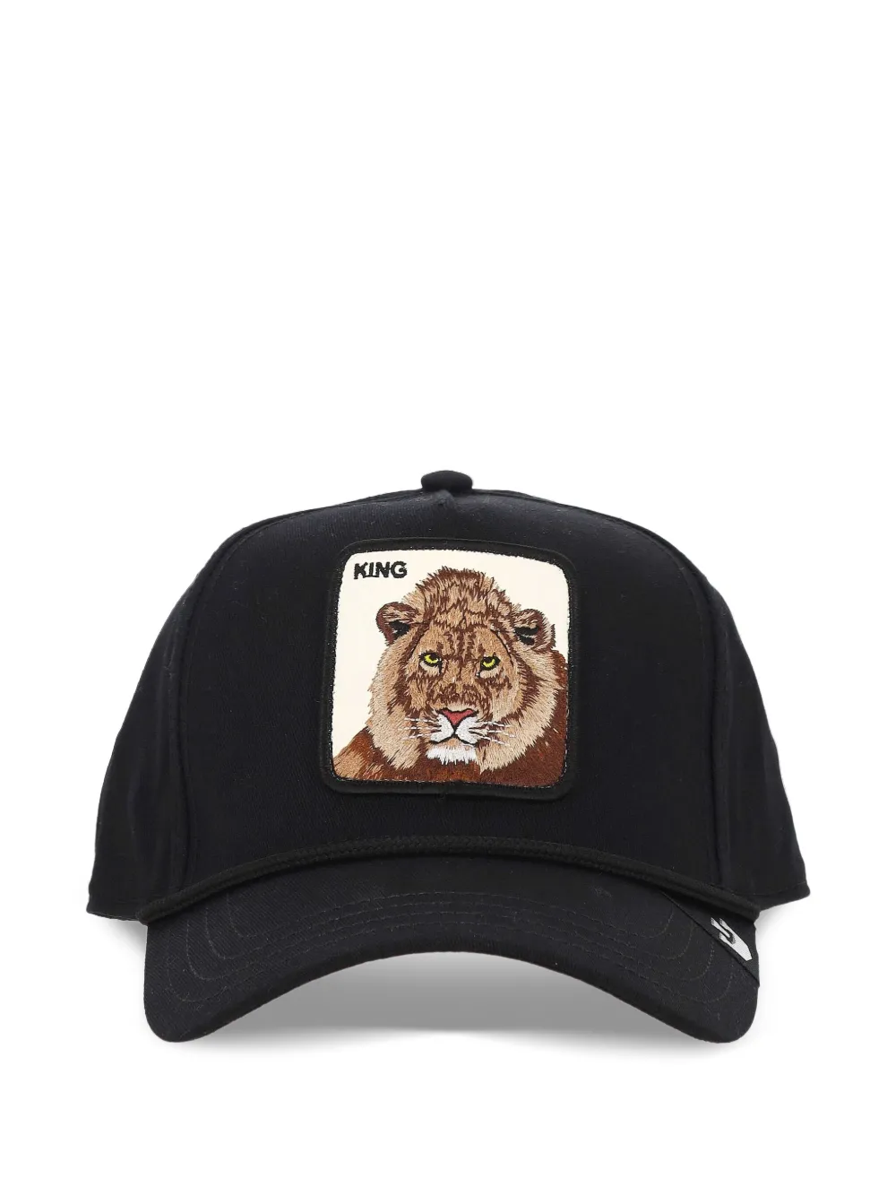GOORIN BROS patch-detail cotton cap | Black | Image 1