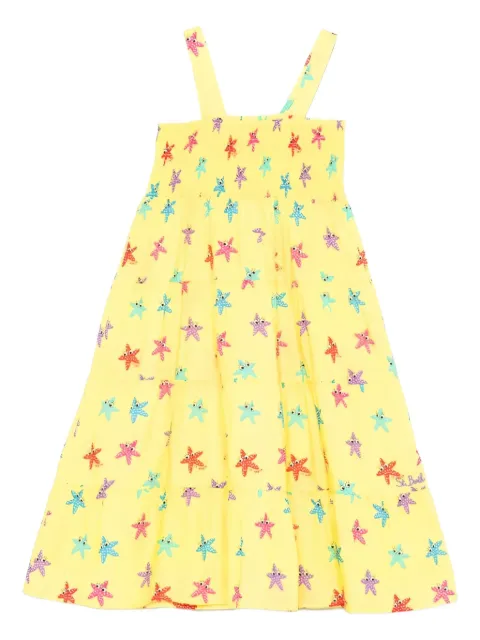 MC2 Saint Barth Kids star-embroidered dress