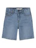 Levi's Kids distressed denim shorts - Blue
