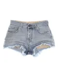 Balenciaga mini denim shorts - Blue