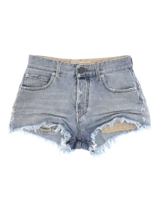【BALENCIAGA】Denim Mini Shorts デニム ミニ ショートパンツ Balenciaga Mini Denim Shorts | Blue | FARFETCH