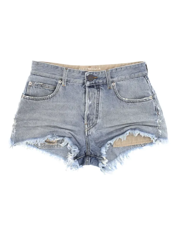 【送料&関税込】Balenciaga Denim Shorts Balenciaga Denim Shorts XS